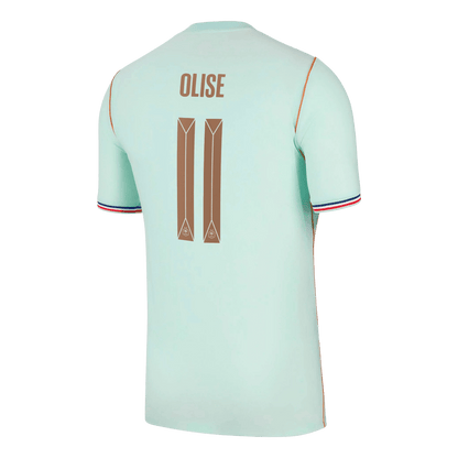 Maglia Replica Francia Trasferta OLISE #11 Uomo Mondiali 2026