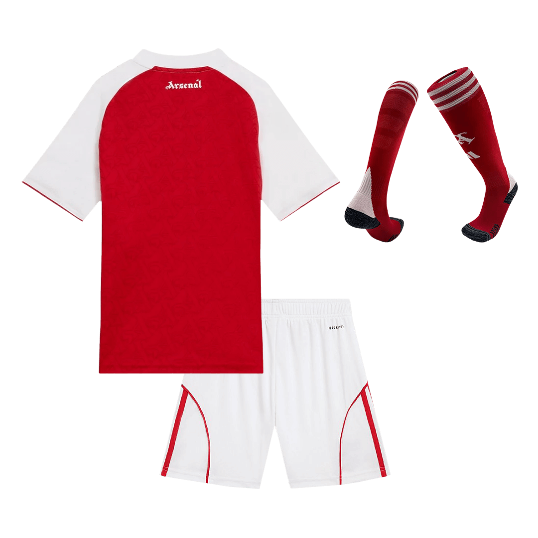 Completo Bambino Arsenal Casa 2025/26 - 3 Pezzi