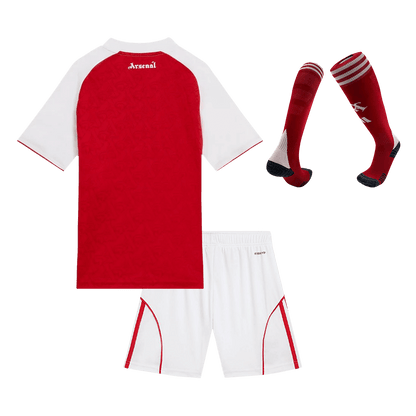 Completo Bambino Arsenal Casa 2025/26 - 3 Pezzi