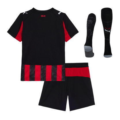 Completo Bambino AC Milan Casa 2025/26 - 3 Pezzi