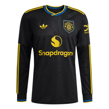Maglia Replica Manchester United Terza Uomo 2025/26 - Manica Lunga