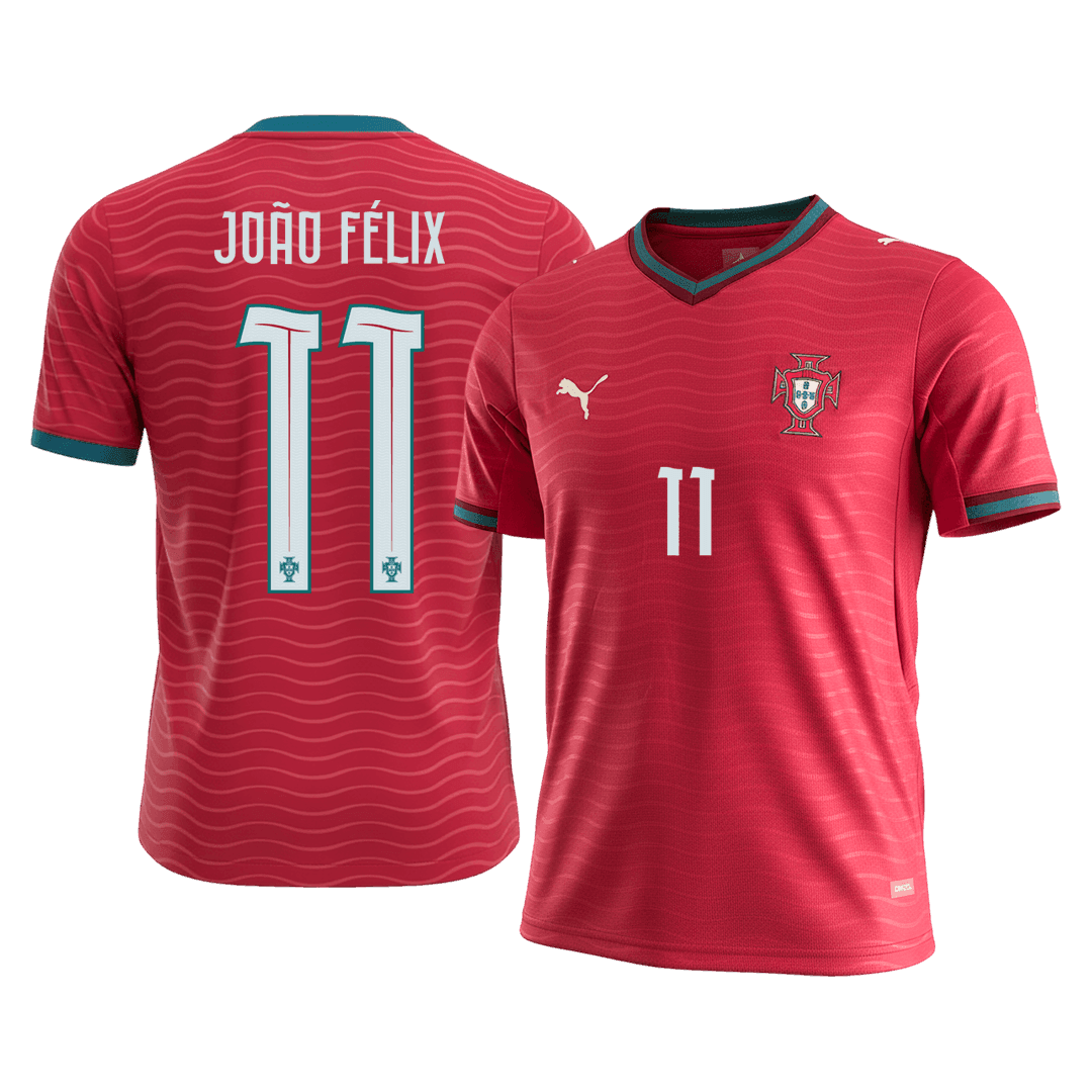 Maglia Replica Portogallo Casa JOÃO FÉLIX #11 Uomo Mondiali 2026