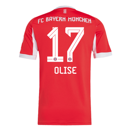 Maglia Replica Bayern Munich Casa OLISE #17 Uomo 2025/26
