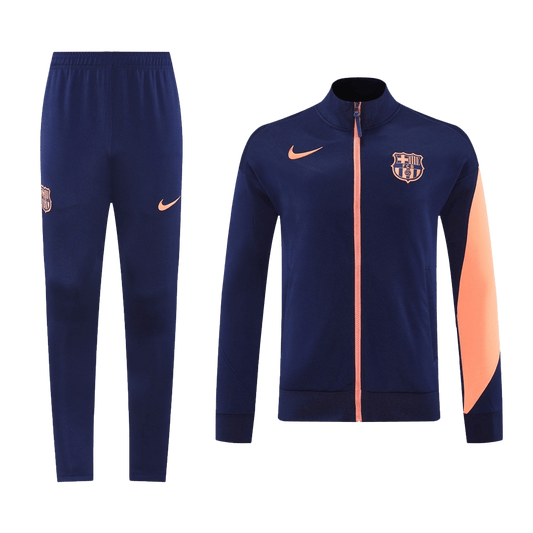 Barcelona Tuta Allenamento 2025/26 Navy e Arancione