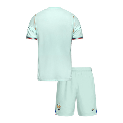 Base Kit Bambino Francia Trasferta Mondiali 2026 - 2 Pezzi