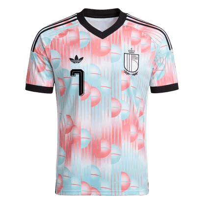 Maglia Replica Belgio Trasferta DE BRUYNE #7 Uomo Mondiali 2026