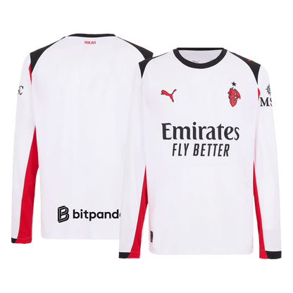 Maglia Gara AC Milan Uomo Trasferta Uomo 2025/26 - Manica Lunga