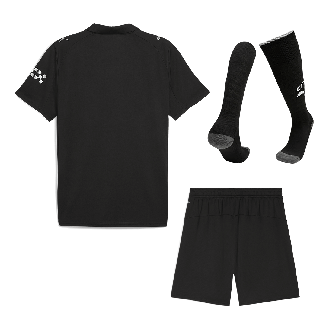 Kit Completo Manchester City Trasferta Uomo 2025/26 - 3 Pezzi