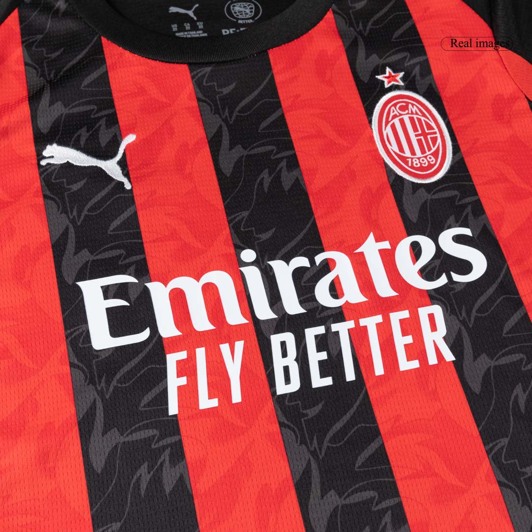 Completo Bambino AC Milan Casa 2025/26 - 3 Pezzi