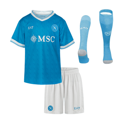 Completo Bambino Napoli Casa 2025/26 - 3 Pezzi