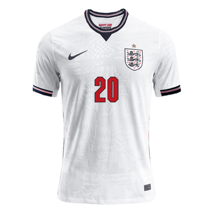 Maglia Gara Inghilterra Casa PALMER #20 Uomo Mondiali 2026