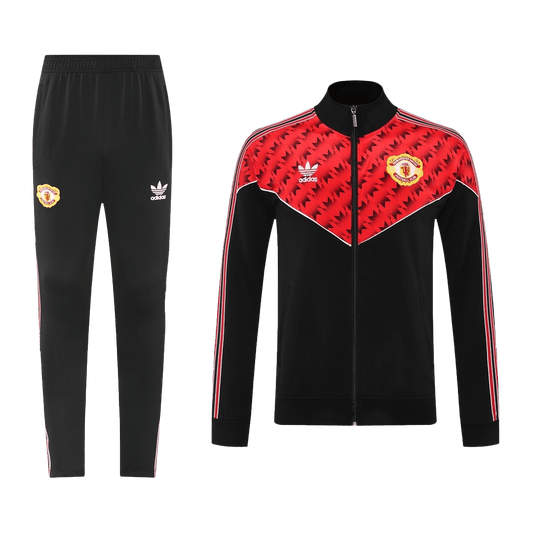 Manchester United Tuta Allenamento 2025/26 Rosso e Nero