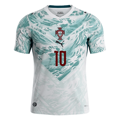 Maglia Replica Portogallo Trasferta BERNARDO #10 Uomo Mondiali 2026