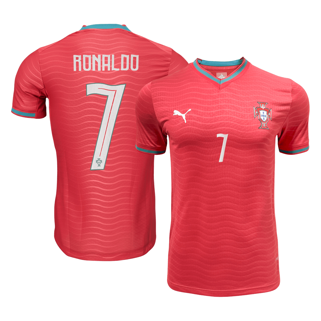 Maglia Gara Portogallo Casa RONALDO #7 Uomo 2026