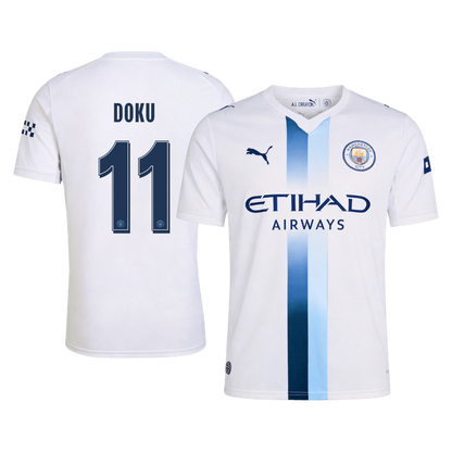 Maglia Replica Manchester City Terza DOKU #11 Uomo 2026/27 - UCL