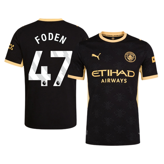 Maglia Gara Manchester City Trasferta FODEN #47 Uomo 2026/27