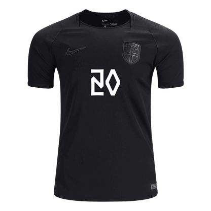 Maglia Replica Norvegia Trasferta NUSA #20 Uomo Mondiali 2026