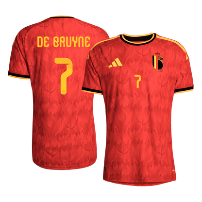 Maglia Gara Belgio Casa DE BRUYNE #7 Uomo 2026