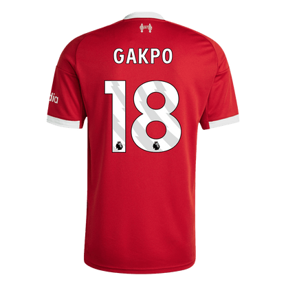 Maglia Replica Liverpool Casa GAKPO #18 Uomo 2025/26