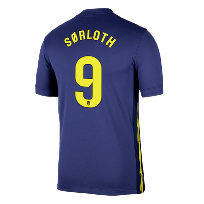 Maglia Replica Atletico Madrid Trasferta SØRLOTH #9 Uomo 2025/26