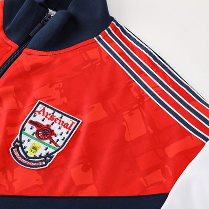 Arsenal Tuta Allenamento 2025/26 Blu Navy e Rosso