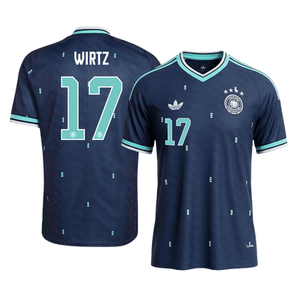 Maglia Replica Germania Trasferta WIRTZ #17 Uomo Mondiali 2026