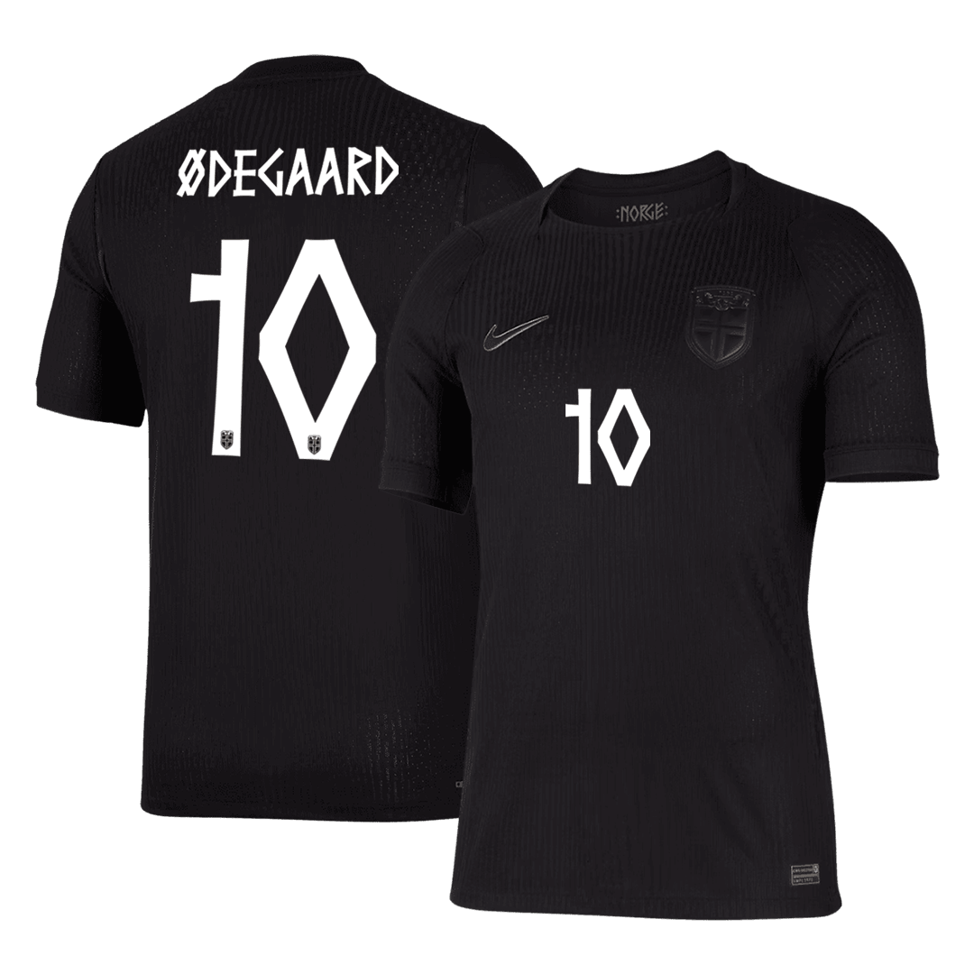Maglia Gara Norvegia Trasferta ØDEGAARD #10 Uomo Mondiali 2026