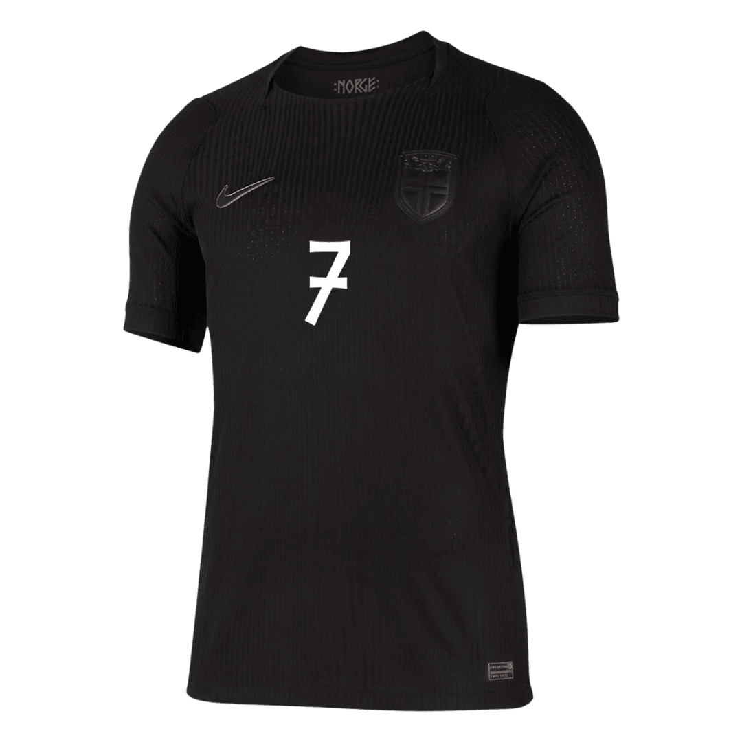 Maglia Gara Norvegia Trasferta SØRLOTH #7 Uomo Mondiali 2026