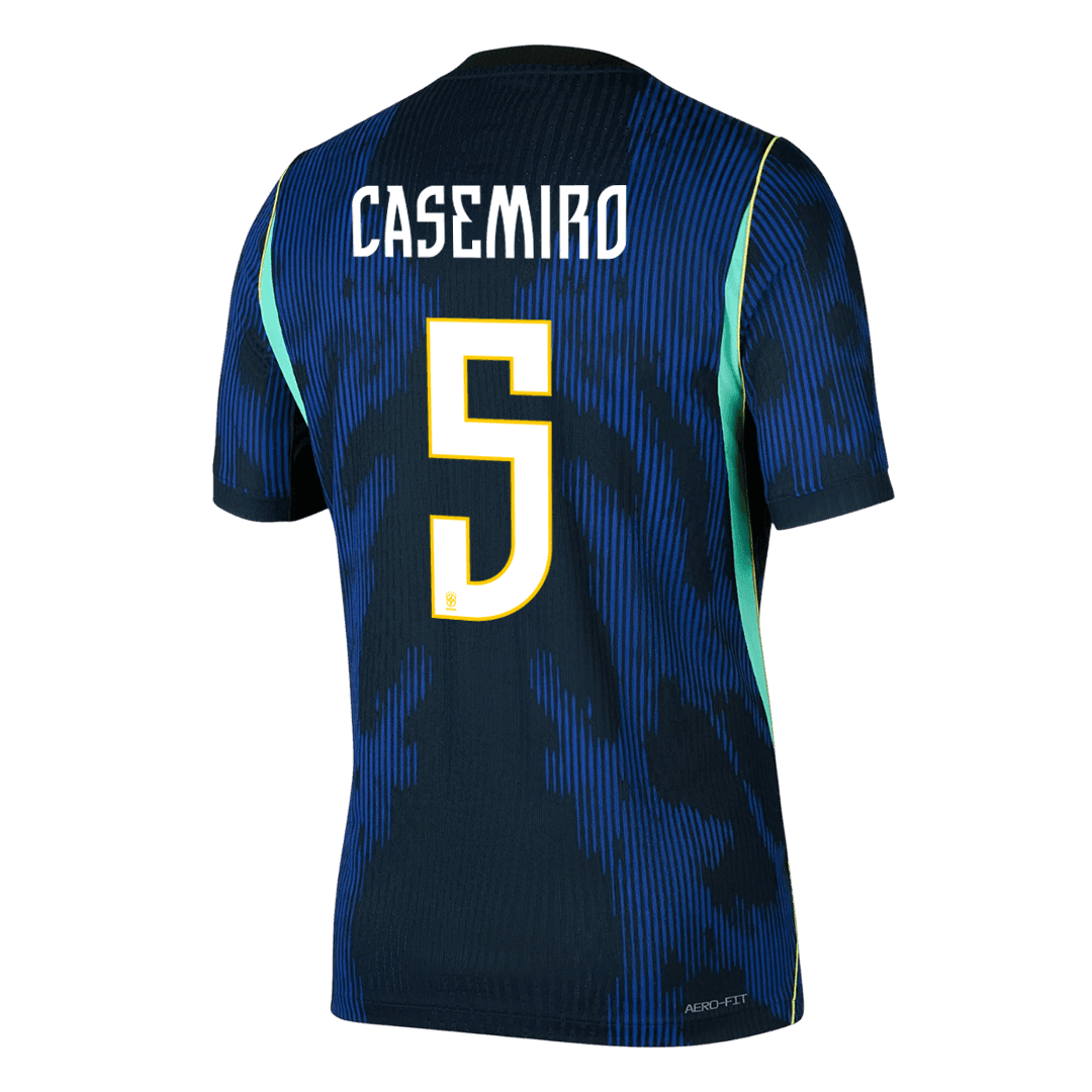 Maglia Gara Brasile Trasferta CASEMIRO #5 Uomo Mondiali 2026