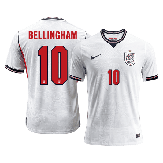 Maglia Gara Inghilterra Casa BELLINGHAM #10 Uomo Mondiali 2026