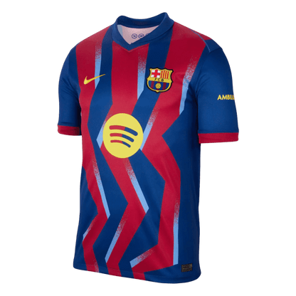 Maglia Replica Barcelona Quarta LAMINE YAMAL #10 Uomo 2025/26