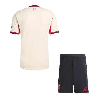 Completo Base Liverpool Trasferta Uomo 2025/26 - 2 Pezzi