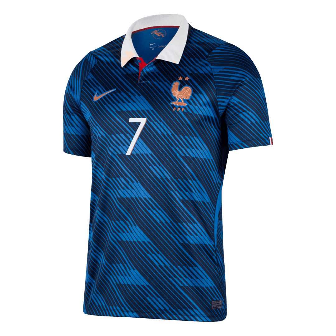 Maglia Replica Francia Casa DEMBELE #7 Uomo Mondiali 2026