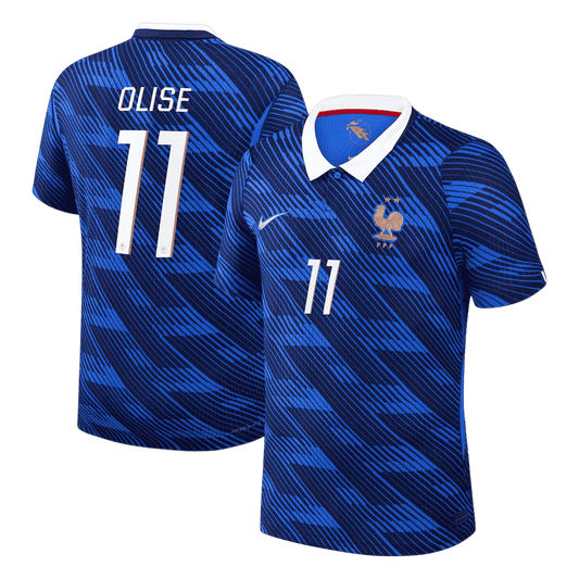 Maglia Gara Francia Casa OLISE #11 Uomo Mondiali 2026