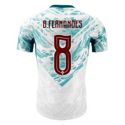 Maglia Gara Portogallo Trasferta B.FERNANDES #8 Uomo Mondiali 2026