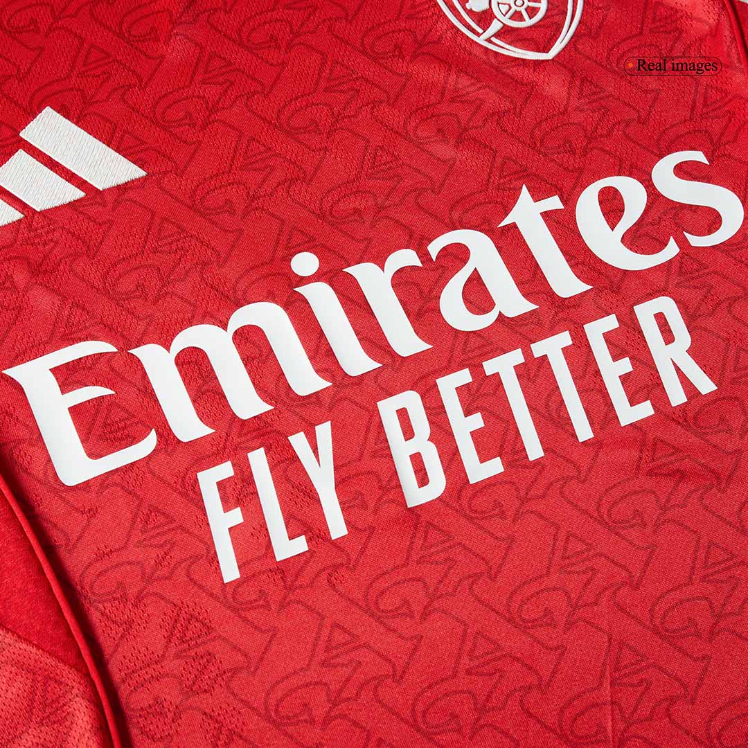 Maglia Gara Arsenal Casa SALIBA #2 Uomo 2025/26
