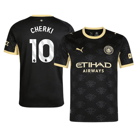 Maglia Replica Manchester City Trasferta CHERKI #10 Uomo 2026/27