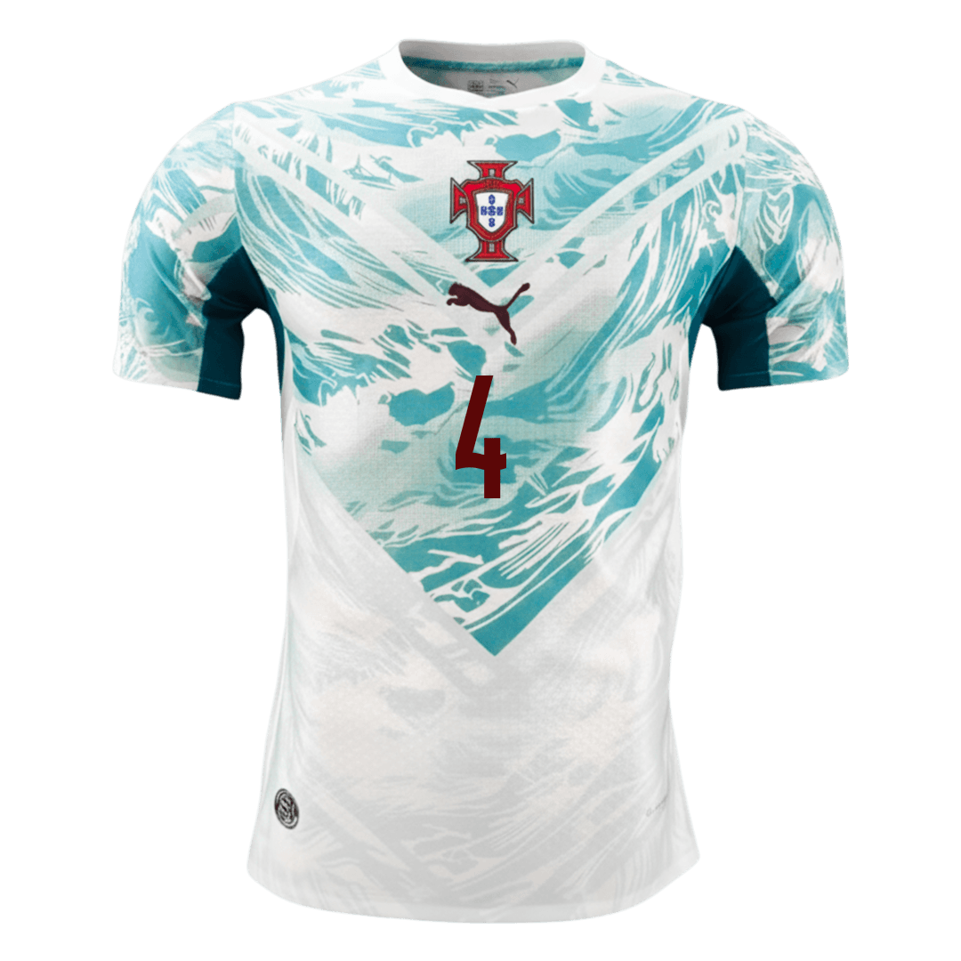 Maglia Gara Portogallo Trasferta RÚBEN DIAS #4 Uomo Mondiali 2026