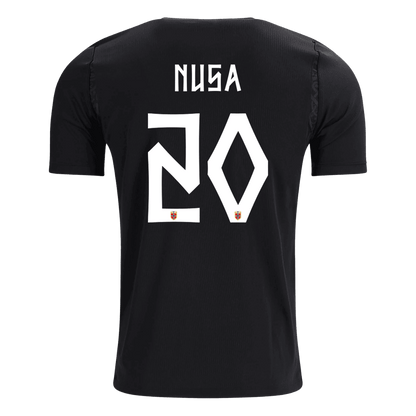 Maglia Replica Norvegia Trasferta NUSA #20 Uomo Mondiali 2026