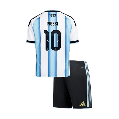 Base Kit Bambino Argentina MESSI #10 Casa Mondiali 2026 - 2 Pezzi