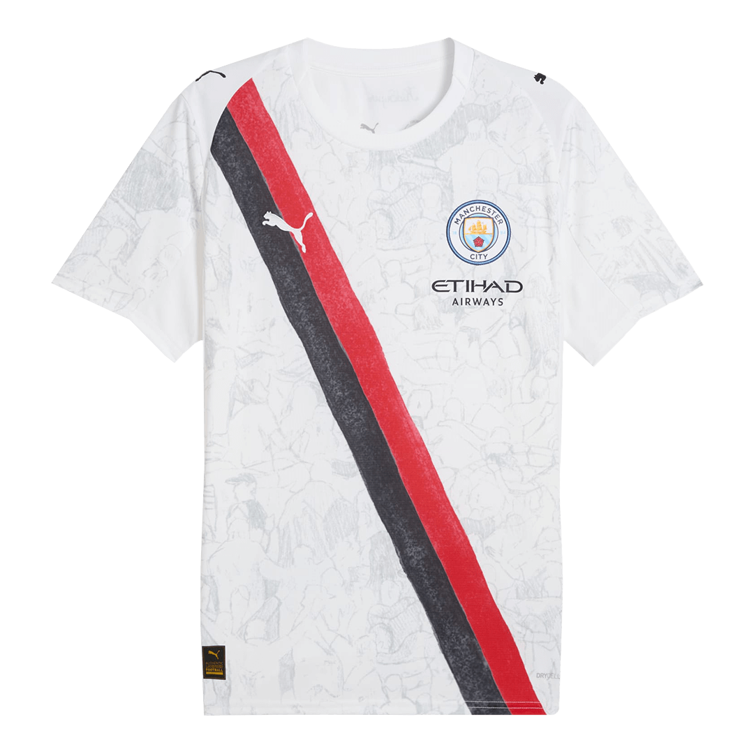 Maglia Replica Manchester City con KidSupe Uomo 2025/26