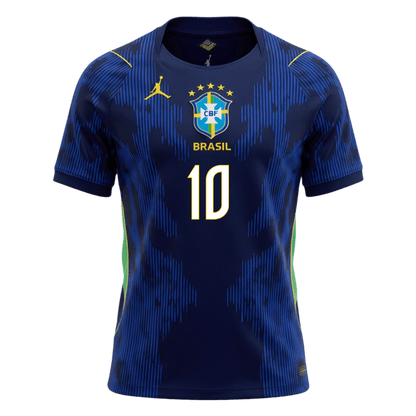 Maglia Replica Brasile Trasferta NEYMAR JR. #10 Uomo Mondiali 2026