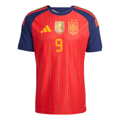 Maglia Gara Spagna Casa GAVI #9 Uomo Mondiali 2026 Champion Edition