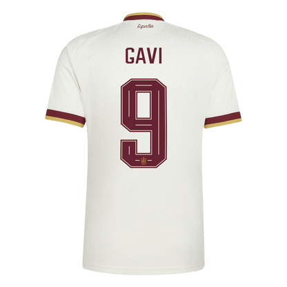 Maglia Replica Spagna Trasferta GAVI #9 Uomo Mondiali 2026