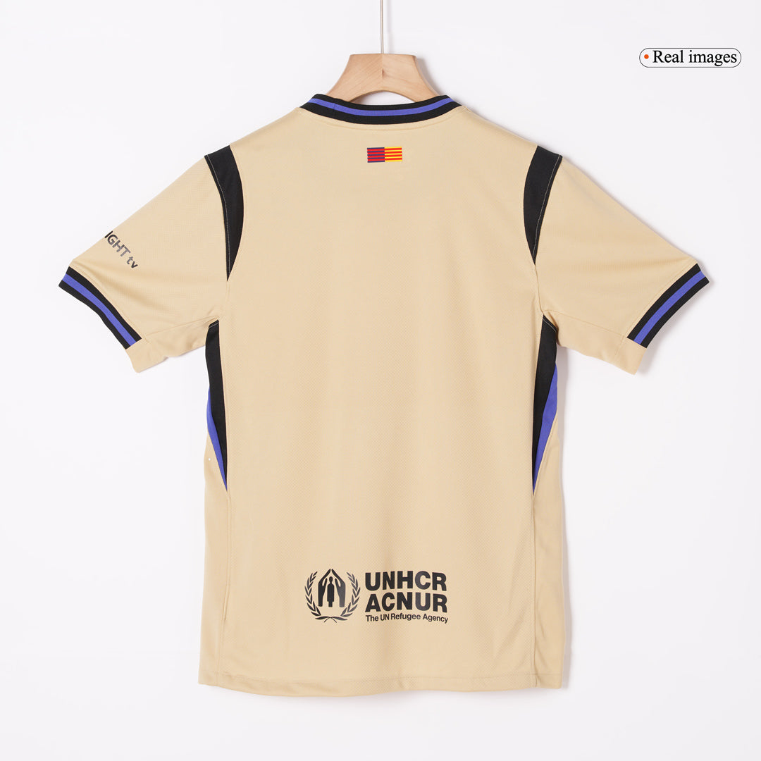 Maglia Replica Barcelona Trasferta LEWANDOWSKI #9 Uomo 2025/26 - UCL