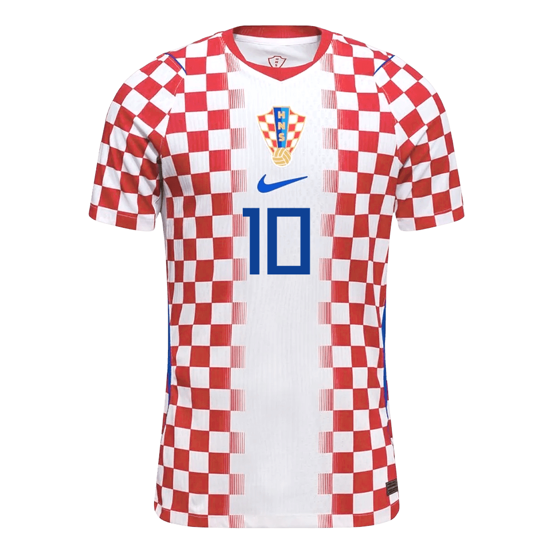 Maglia Gara Croazia Casa MODRIĆ #10 Uomo Mondiali 2026