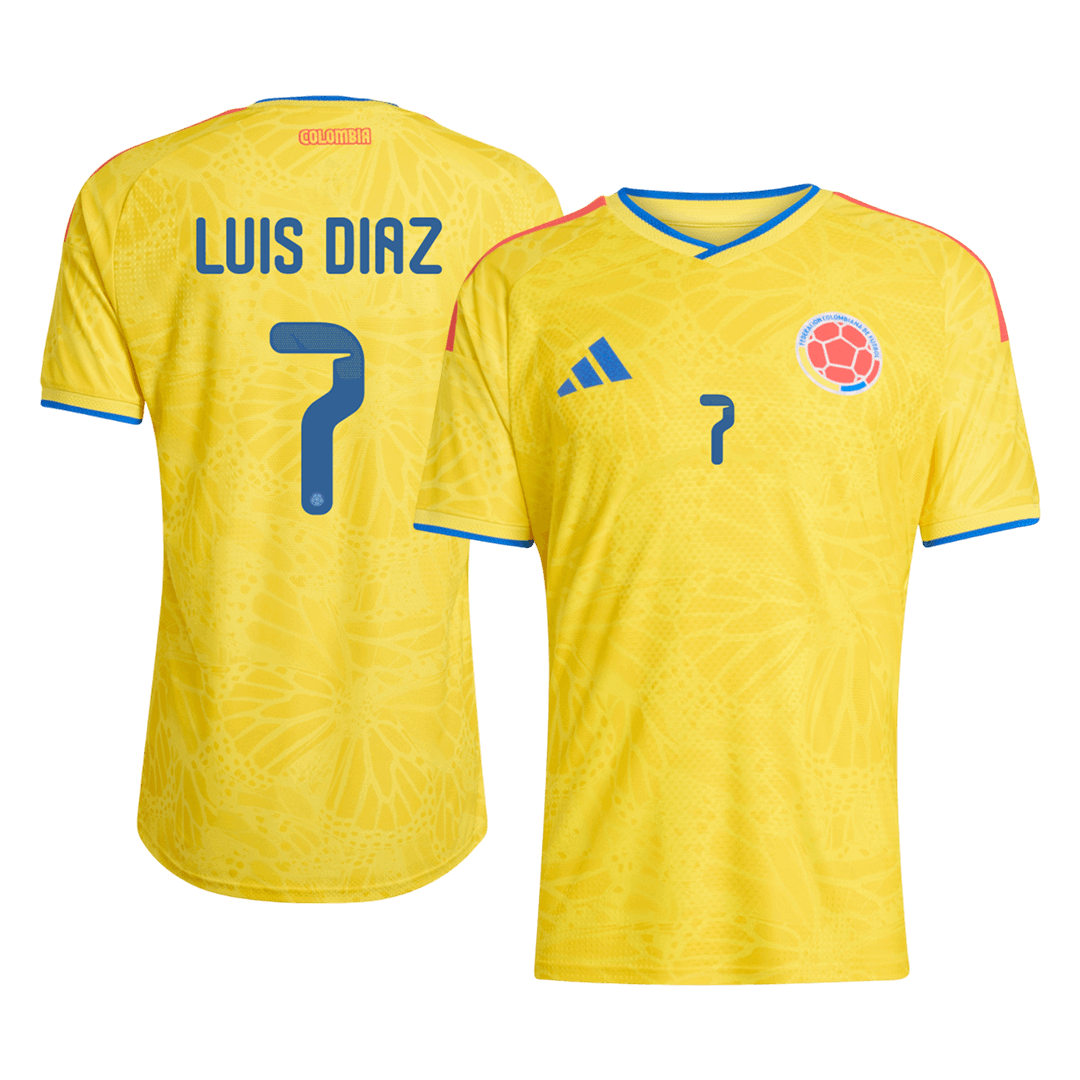 Maglia Gara Colombia Casa LUIS DíAZ #7 Uomo 2026