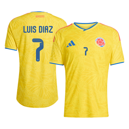 Maglia Gara Colombia Casa LUIS DíAZ #7 Uomo 2026