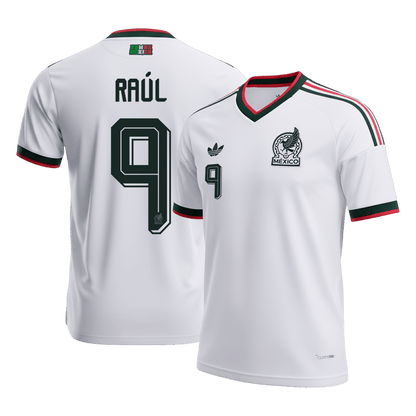 Maglia Replica Messico Trasferta RAÚL #9 Uomo Mondiali 2026