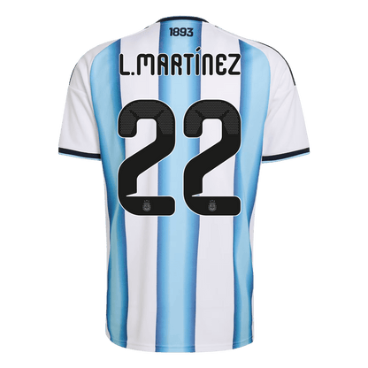 Maglia Replica Argentina Casa L.MARTÍNEZ #22 Uomo 2026